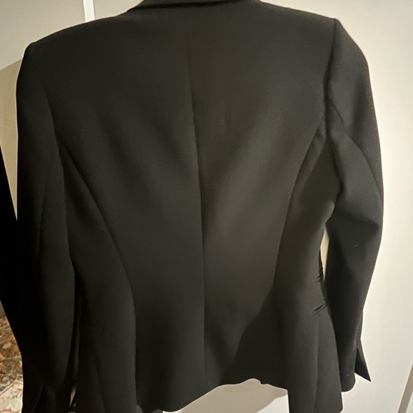 Zara Women's Black Tuxedo Jacket + Pants - Picture 6 of 7